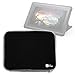 DURAGADGET Black Travel Lightweight & Shock Absorbent Neoprene Carry Case with Dual Zips - Compatible with The Wacom Cintiq 13HD Graphics Tablet