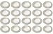 Prime Ave Aluminum Oil Drain Plug Washer Gaskets 14mm For Acura & Honda Part# 94109-140-00 (Pack of 20) primary