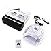 64W Wireless Rechargeable LED Gel Nail Lamp Cordless UV Led Nail Light for Gel Nails with Lifting Handle (white)