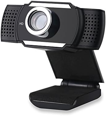 HD Webcam, Built-in Microphone, Manual Adjustable Focus, for Desktop PC Laptop Video Calling and Recording