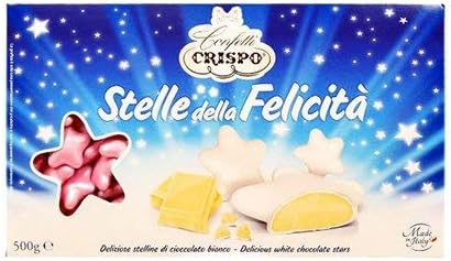 Confetti CRISPO | Stelle Della Felicità Perlate | ROSA | 500 gr