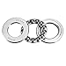 uxcell 51104 Thrust Ball Bearings 20mm x 35mm x 10mm Chrome Steel ABEC3 Single Row Roller