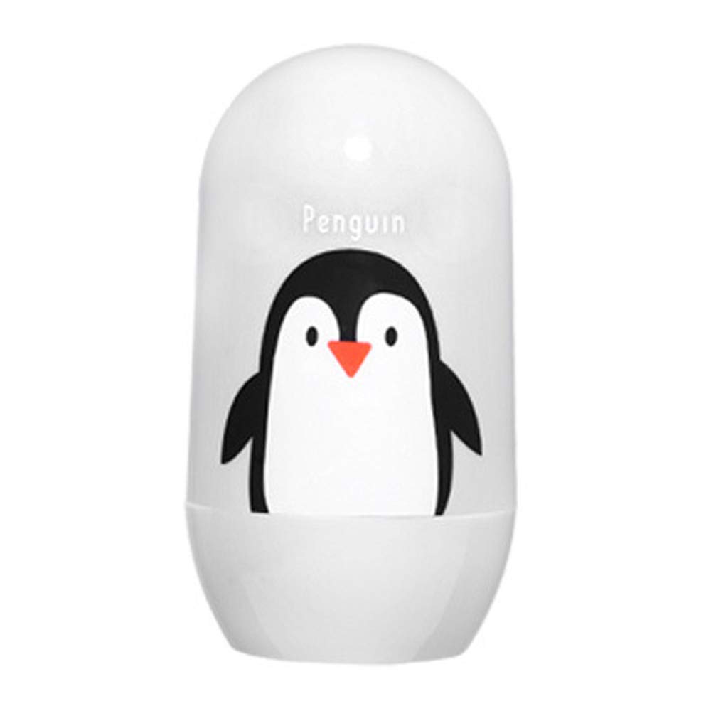 MINGZE Baby Nail Clipper Kit, 4-in-1 Grooming Kit with Cute Case, Safe Nail Trimmer Clippers Scissor Nail File Tweezer, Manicure Kit Pedicure for Newborn Infant Toddler Toes Fingernails(Grey Penguin)