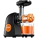 Juicer Masticating Slow Juicer, Aicok Commercial Juicer Quiet Motor & Reverse Function, Cold Press Juicer Easy to Clean with Brush, Juice Machine for Vegetables and Fruits