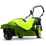 Sun Joe MJ404E-360 Electric Lawn Mower | 3 Wheels | 16-Inch 12-Amp 360-Degree Turning Radius