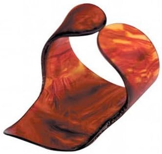 D'Addario Finger Picks for Guitar & Banjo, Medium, Celluloid Tortoiseshell, Pack of 5, Medium, 5-pack - Image 3
