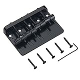 Precision Jazz Bass Bridge for Jazz Bass BLACK 201B-4 Badass