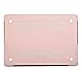 MOSISO Compatible with MacBook Pro 13 inch Case 2015 2014 2013 end 2012 Older Version (Models: A1502 & A1425) with Retina Display, Protective Plastic Hard Shell Case Cover, Rose Quartz