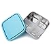 U Konserve - Divided To-Go, Stainless Steel with Removable Dividers, Multiple Containers in One, Ideal for Lunches, Picnics and Travel, Dishwasher Safe (Medium, Sky)
