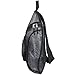 Eastsport See Through Mesh Sporty Trap Single Strap Cross Body Backpack Bag for Gym, Travel, Beach, Pool, Black