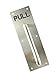 VRSS 304 Stainless Steel Commercial Push Pull Door Handle 100MM x 300MM x 1.2MM (Satin Finish)