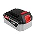 Biswaye 2Pack 20V MAX 6.0 Ah Battery Compatible with Black and Decker 20V Max Lithium Battery LBXR20 LB2X3020-OPE LBXR2020-OPE LB20 LBX20 LBX4020 LB2X4020 LBXR2520