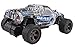 Vokodo Cheetah King Remote Control RC Buggy Truggy Truck Car 2.4 GHz System 1:18 Scale Size RTR w/ Working Suspension, High Speed, Radio Control Off-Road Hobby Truggy Rechargeable (Blue)