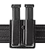 Safariland Duty Gear 79-83-13 GLOCK 17, 22, 34, 34, Sig P229 Slimline Open Top Double Handgun Magazine Pouch (STX Black) primary
