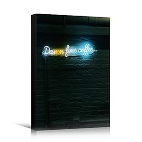 signwin Canvas Wall Art Light Quotes Bedroom Industrial...