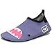 CIOR Kids Skin Barefoot Shoes Quick-Dry Water Shoes Mutifunctional Aqua Socks For Beach Pool Surf Shoes,ct1606,Grey,30.31