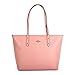 Coach Crossgrain Leather City Zip Tote F57522 Blush Pink