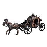 Metal Cinderella Pumpkin Horse &Carriage Miniature Die Cast Toy Pencil Sharpener