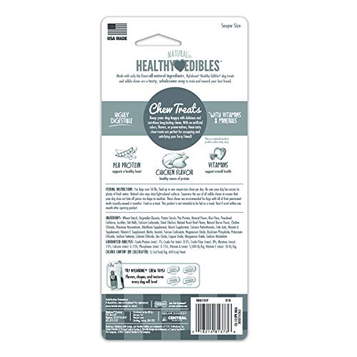 Nylabone Healthy Edibles Chicken Flavored Dog Treats | All Natural Grain Free Dog Treats Made In the - //medicalbooks.filipinodoctors.org