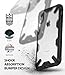 Ringke Fusion X Compatible with iPhone XR Case, Scratch Resistant Invisible PC Barrier Back Cover - Black