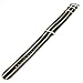 CIVO Watch Bands NATO Premium Ballistic Nylon Watch Strap Stainless Steel Buckle (Black/Khaki, 18mm)