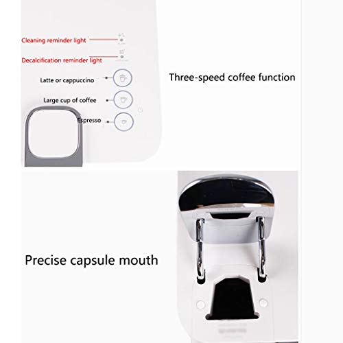 Dzwyc Kaffeemaschine Bewegliche Tropfablage Kapsel Kaffeemaschine Home Office Vollautomatische Kaffeemaschine Kleine… – Bild 5