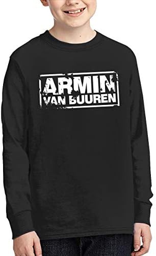 Armin Van Buuren Cotton Youth Girls Boys Long Sleeve T Shirt Children Hot Blouse Black