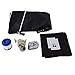 Goplus 4-6 Person Outdoor Spa Inflatable Hot Tub for Portable Jets Bubble Massage Relaxing w/Accessories Set (6-Person, Coffee)