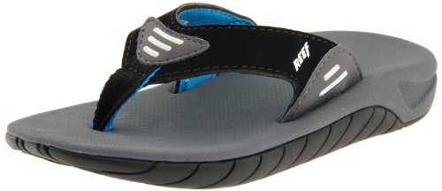 Reef Slap Flip Flop (Toddler/Little Kid/Big Kid),Grey,3/4 M US Toddler
