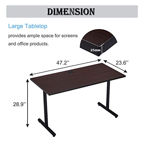 Sunon Modern Computer Desk Home Office Workstation Writing Table with