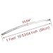 Astra Depot Chrome 4-Slot Track Windshield Trim For 1996-2013 Harley Electra Street Tri Glide Touring Bike