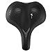 Selle Royal Freetime Relaxed Bike Saddle - Cruiser Seat with RoyalGel Cushion with Foam Matrix Structure and Integrated Clip System