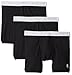 Original Penguin Men's 3 Pack Boxer Brief Underwear, -black, M