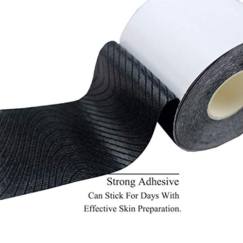 Bearals Kinesiology Tape, Elastic Therapeutic Sports Tape, Kinesiology Recovery Tapes for Shoulder Knee Elbow Ankle, Waterproof, Latex Free, 2”x 16.5 Feet Per Roll (Pack of 2)
