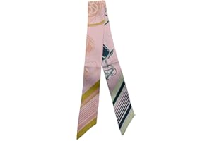 JERLA 100% Mulberry silk Scarf Head Hair Ribbon Handbag Handle wrap Tie Bundle Scarf Neckerchief Scarf for women