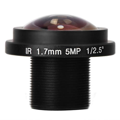 5mp 1.7mm 170 ° Groothoeklens Beveiliging Fisheye View Fisheye-cameralens voor CCTV-camera - Image 7