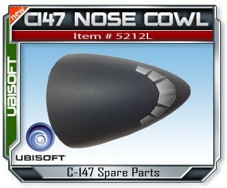 Splinter Cell C147 Paladin Plastic Nose Canopy Set by Ubisoft