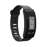 Kioos Fitness Tracker Activity Tracker with Pedometer Steps calories Counter Smart Watch Slim Smart Band for Kids Black