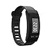 Kioos Fitness Tracker Activity Tracker with Pedometer Steps calories Counter Smart Watch Slim Smart Band for Kids Black
