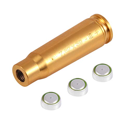HONYAO Bore Sight Red Dot Laser Boresighter .7.62 X 39mm Laser