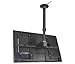 Atdec TH-3070-CTL Ceiling Mount with Long Drop Length for Displays up to 143-Pound, 74.8-Inch, Black