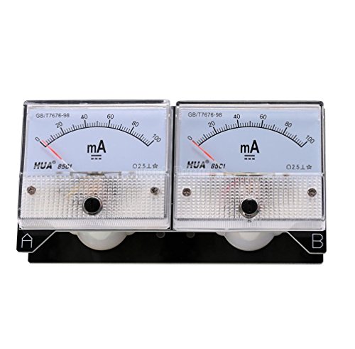 Nobsound Vacuum Tube Amp Amplifier Plate Bias Current Tester 8 Pin Socket voor EL34, KT88, 6L6, 6V6, 5881, 6550, KT66, KT100, KT120, 7027 (CT1-P, Plate Current