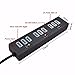 USB Hub 3.0, ELEGIANT High Speed 10-Port USB Data Hub Splitter with AC Power Adapter and Charging Ports for MacBook Mac Pro/mini Surface Pro 4 Laptop Notebook PC Mobile HDD USB Flash Drives and More