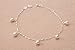 DZT1968 Women girl 5 Bells Chain Ankle Bracelet Barefoot Sandal Beach Foot Jewelry Silver