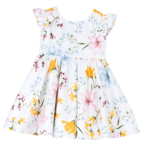 Chicco Beach Dress, White, 7 Years