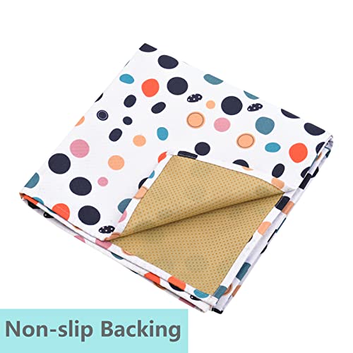 Splat Mat for Under High Chair/Arts/Crafts, Waterproof and Anti
