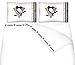 Pittsburgh Penguins NHL Full Comforter & Sheet Set (5 Piece Bedding)