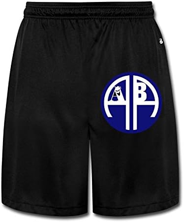Men's Custom Air AB Borne Short Training Pants Black Size XL