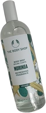 The Body Shop Moringa Body Mist 100ml Refreshing Fragrance Daily Travel view 2