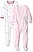 Carter's Girls' Toddler 2-Pack Fleece Pajamas, Bows/Monkey, 3T